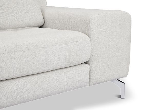 Onyx Light Gray Fabric Sofa