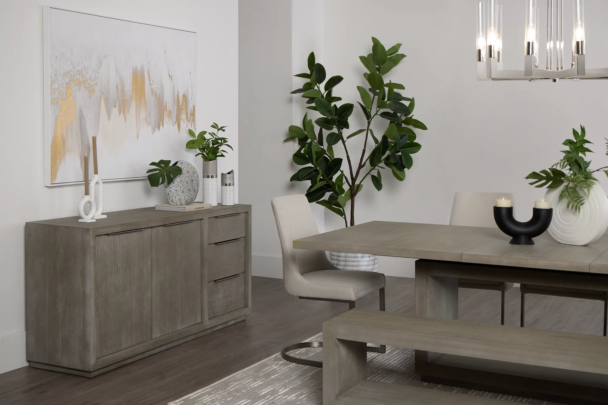 Madden Light Tone Sideboard