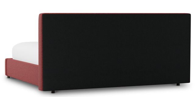 Grayton Elite Red 44" Upholstered Platform Bed