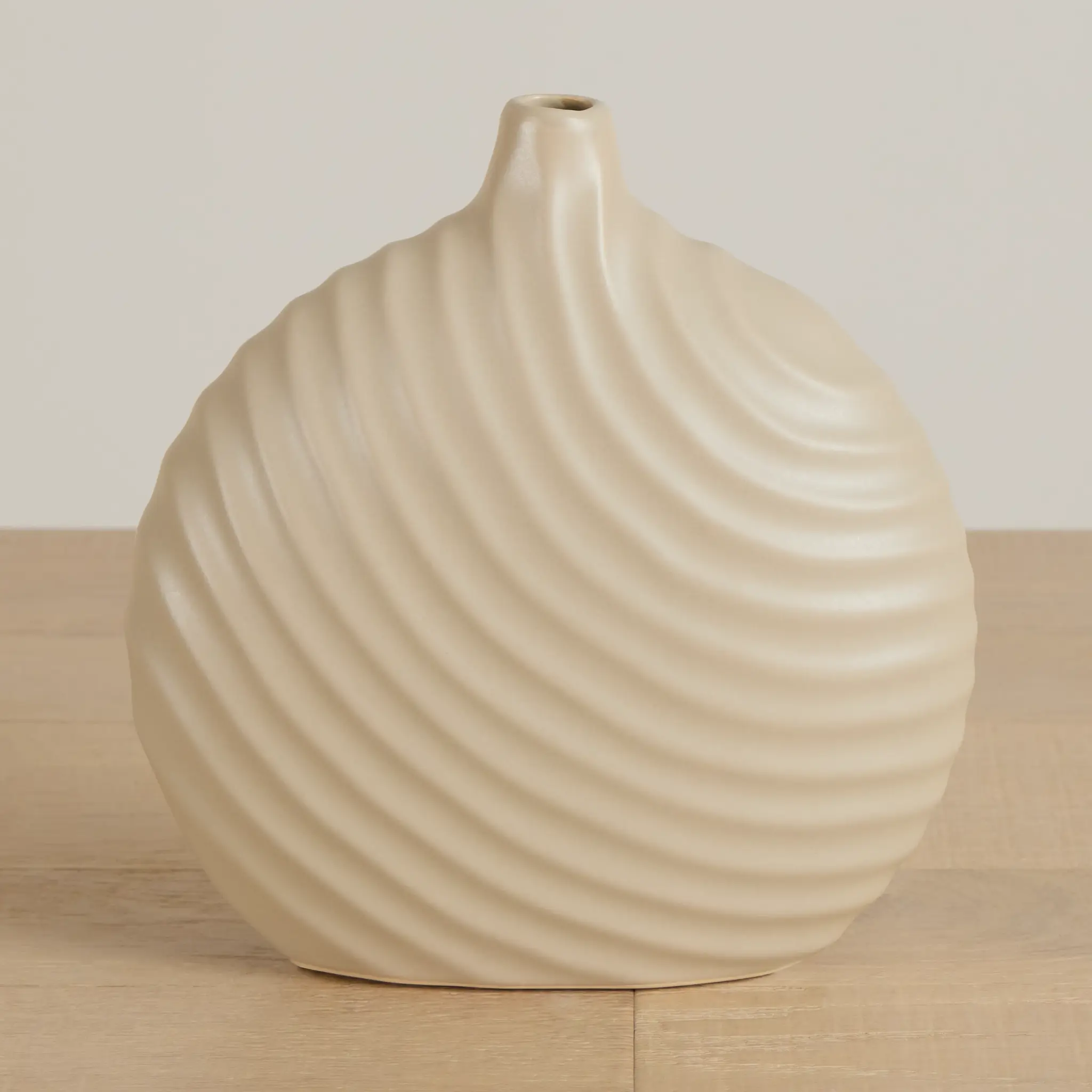 Cally Beige Small Vase Cally Beige Small Vase