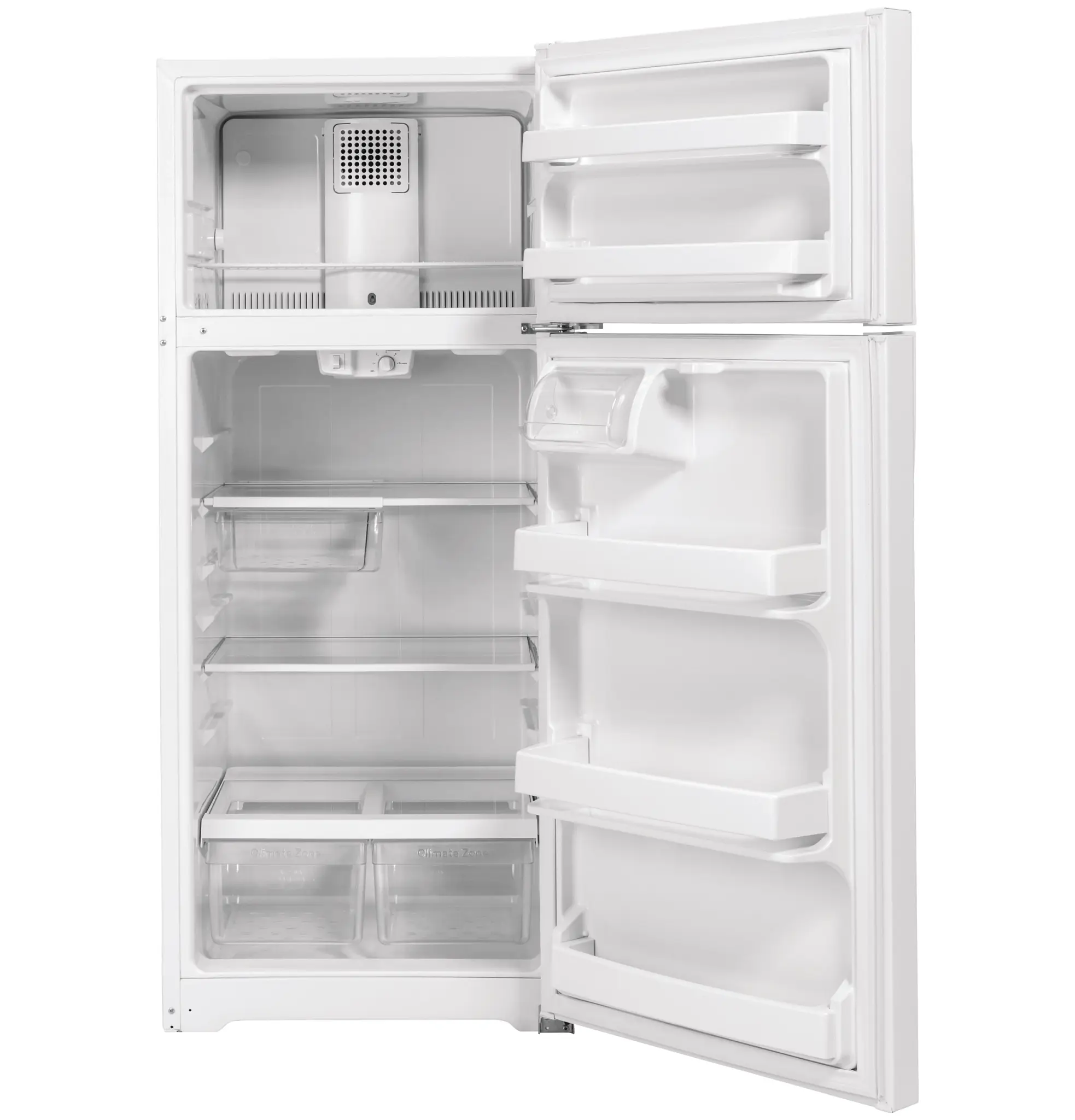 Ge 18 Series White Top Freezer Refrigerator Ge 18 Series White Top Freezer Refrigerator