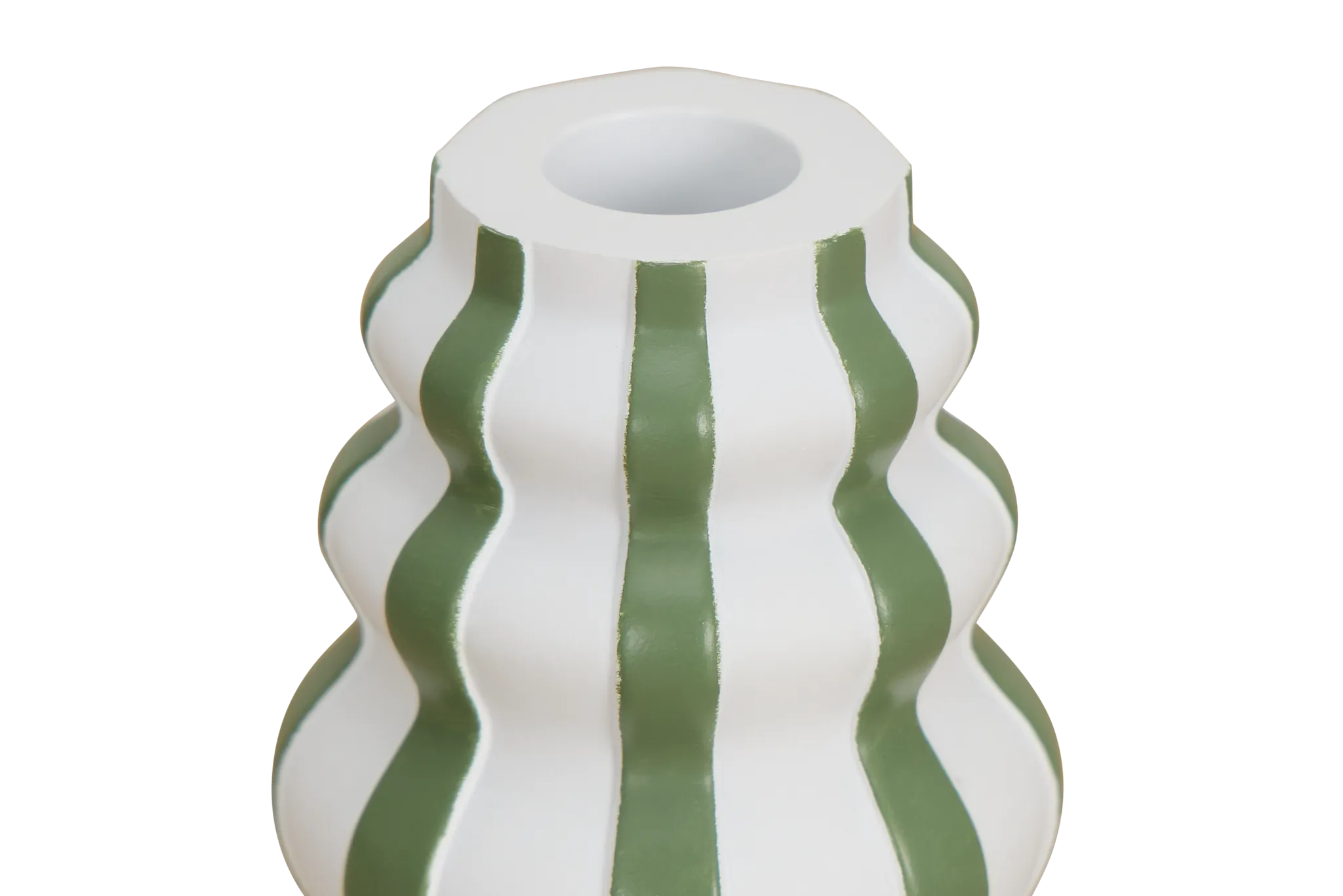 Simba Green Medium Candle Holder