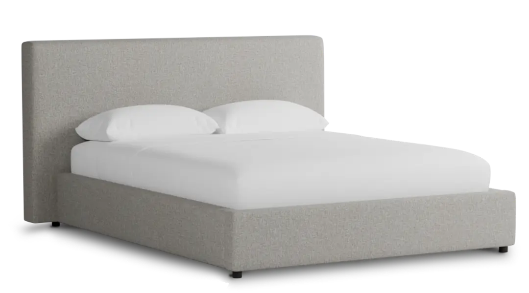 Grayton Elevation Khaki 44" Upholstered Platform Bed Grayton Elevation Khaki 44" Upholstered Platform Bed