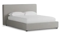 Grayton Elevation Khaki 44" Upholstered Platform Bed