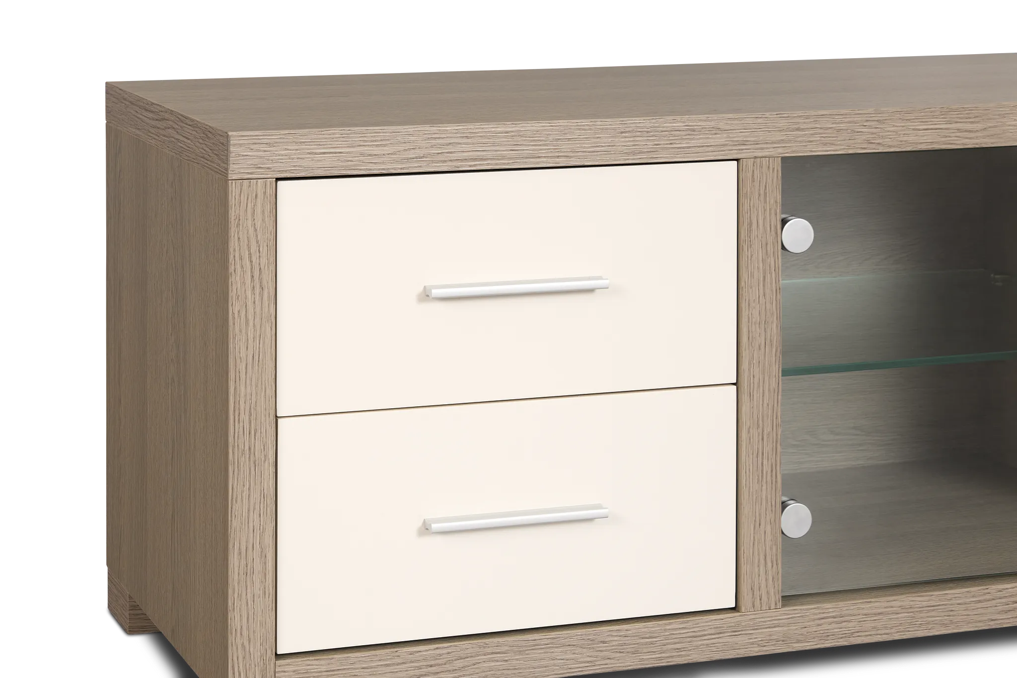 Evanston Gray 85" Tv Stand
