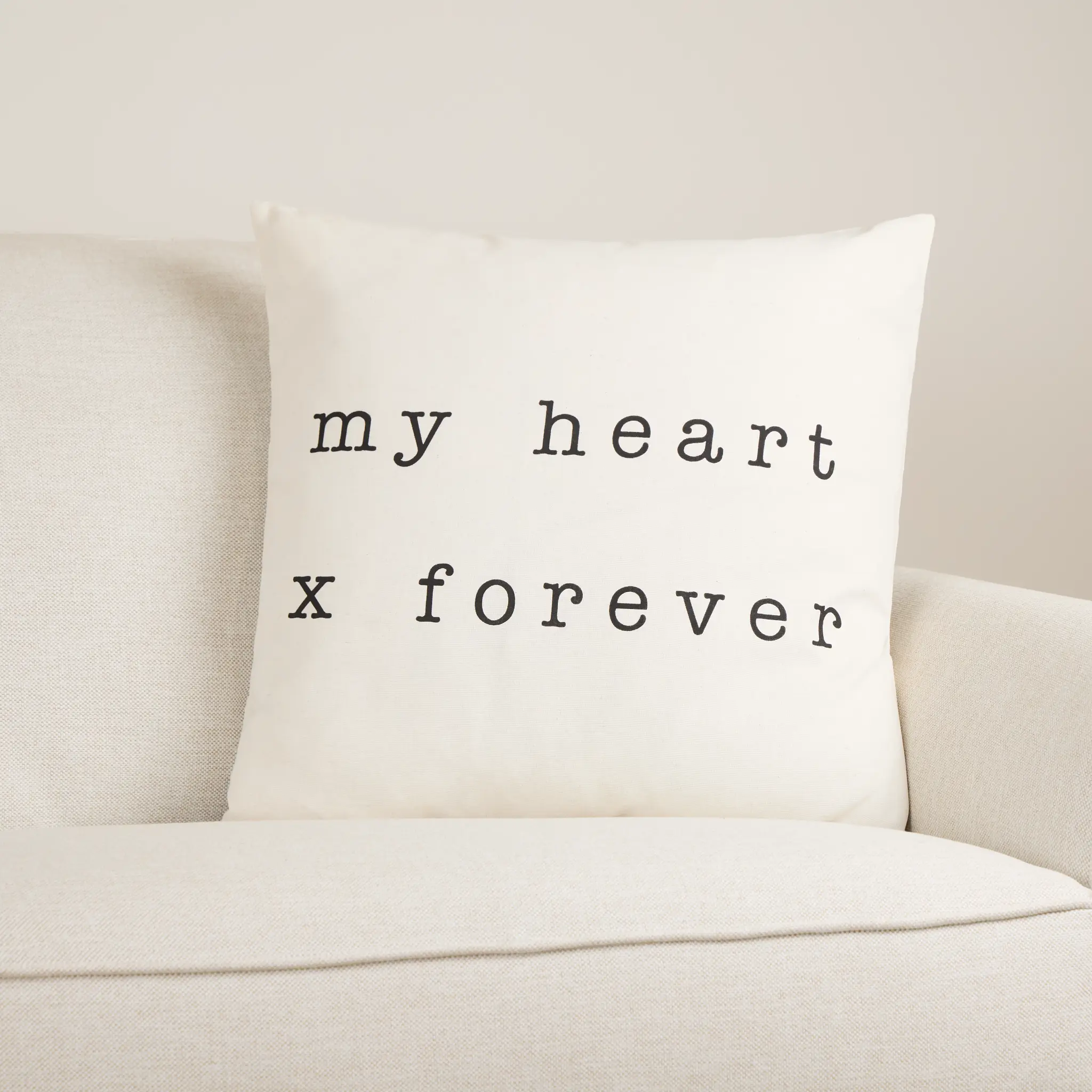 Forever Ivory 22" Square Accent Pillow Forever Ivory 22" Square Accent Pillow