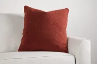 Henley Orange 24" Accent Pillow