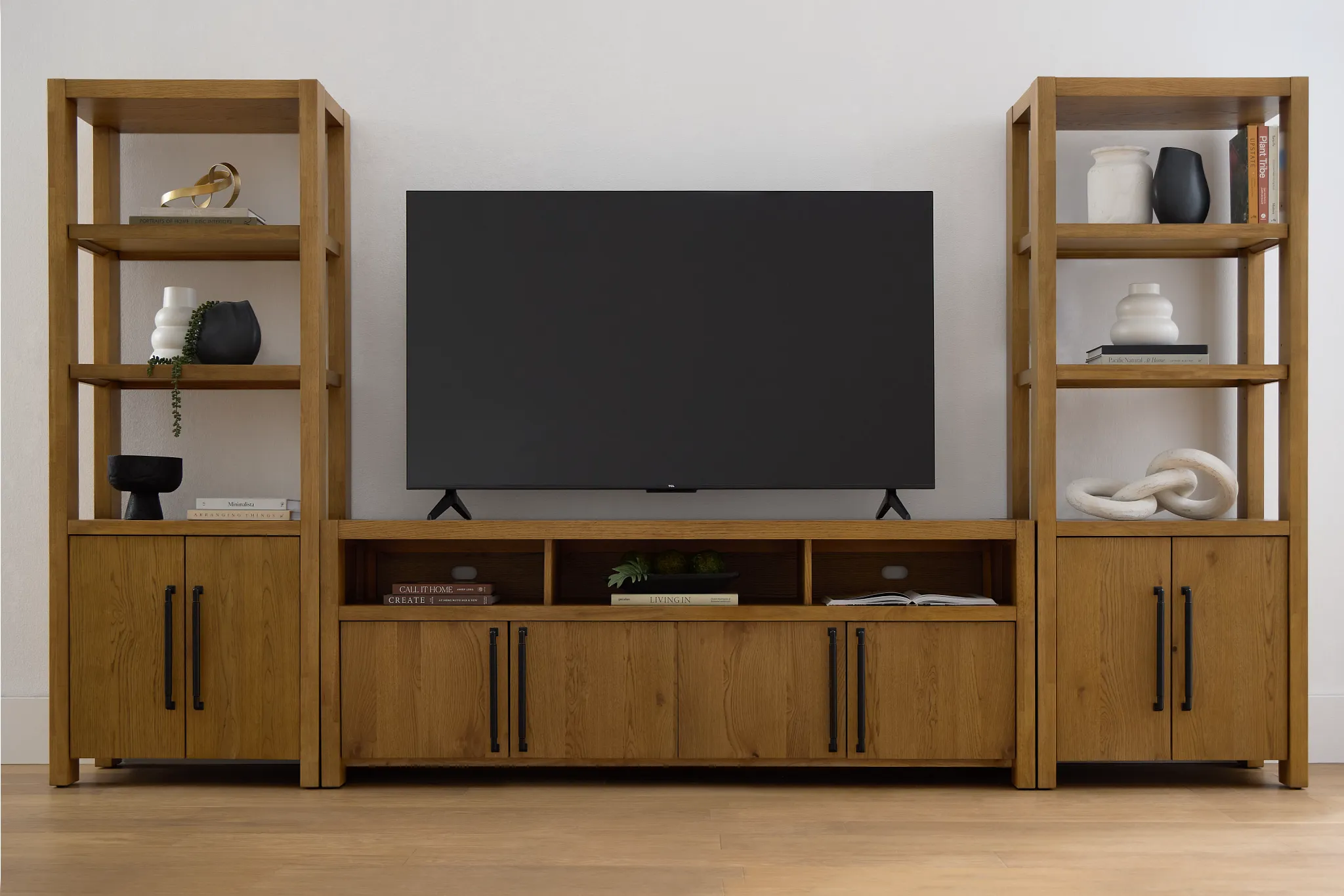 Tahoe 74" Light Tone Entertainment Wall