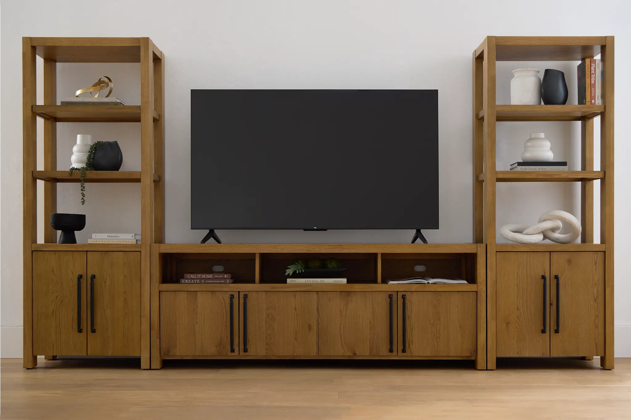 Tahoe 74" Light Tone Entertainment Wall Tahoe 74" Light Tone Entertainment Wall