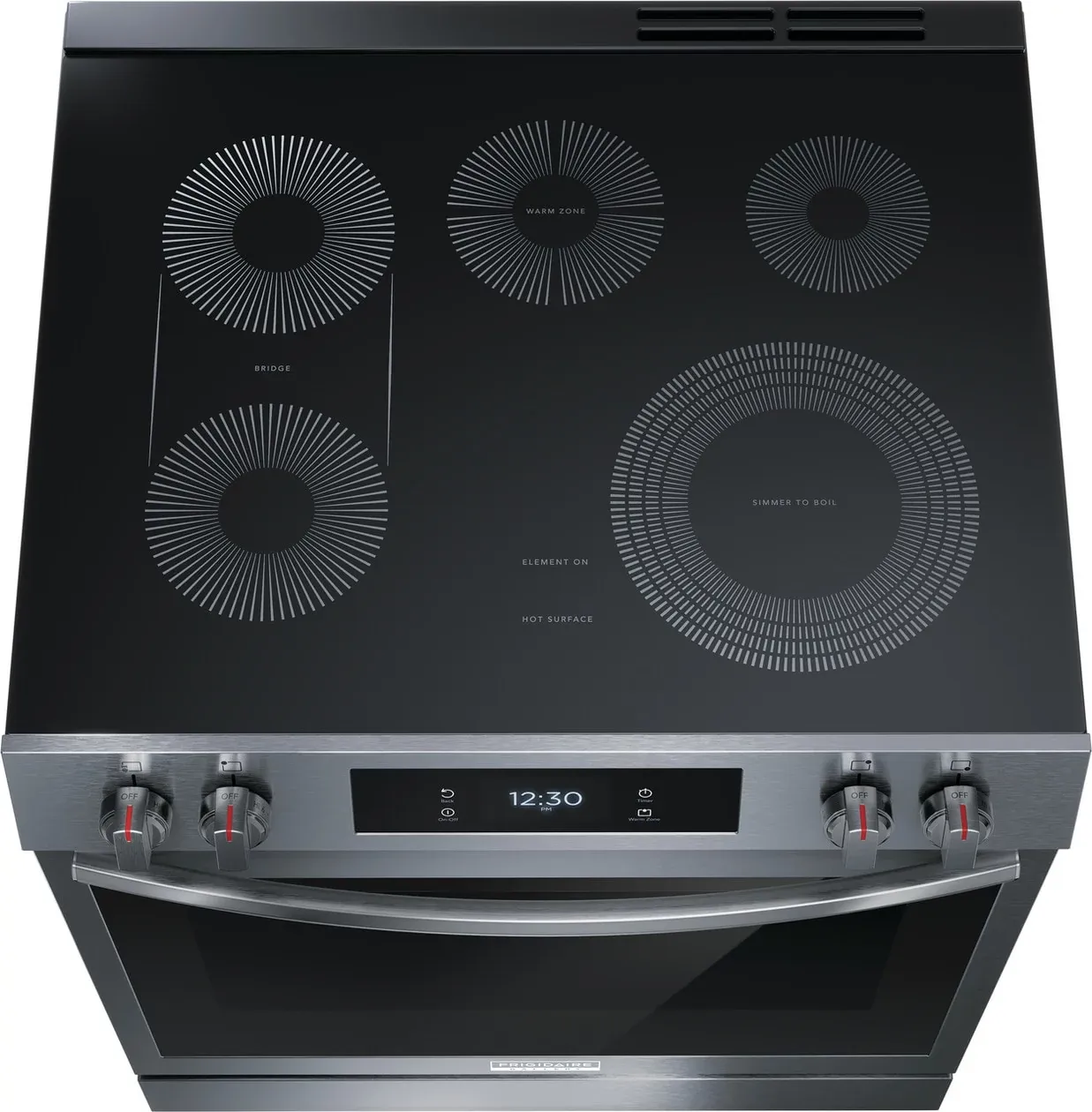 Frigidaire 3060 Series Black Stnl Steel Electric Range