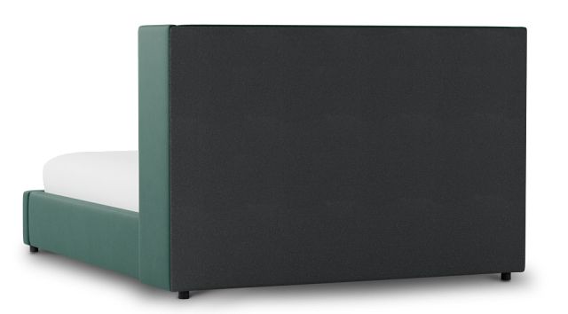 Captiva Joya Green 48" Upholstered Shelter Bed