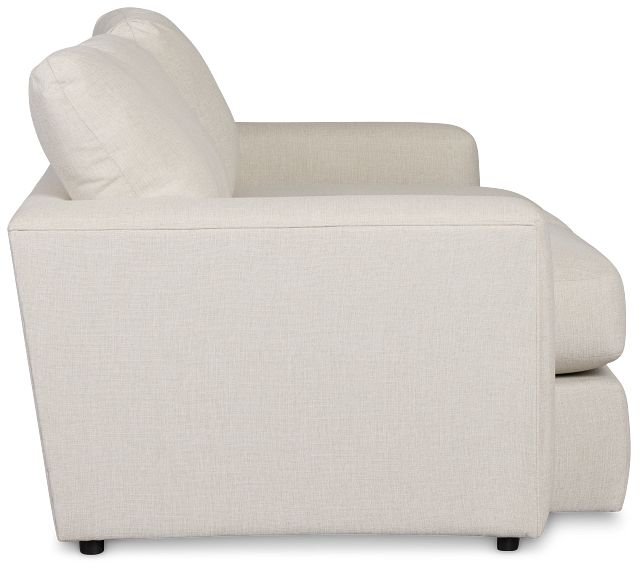 Brantley Light Beige Fabric Loveseat