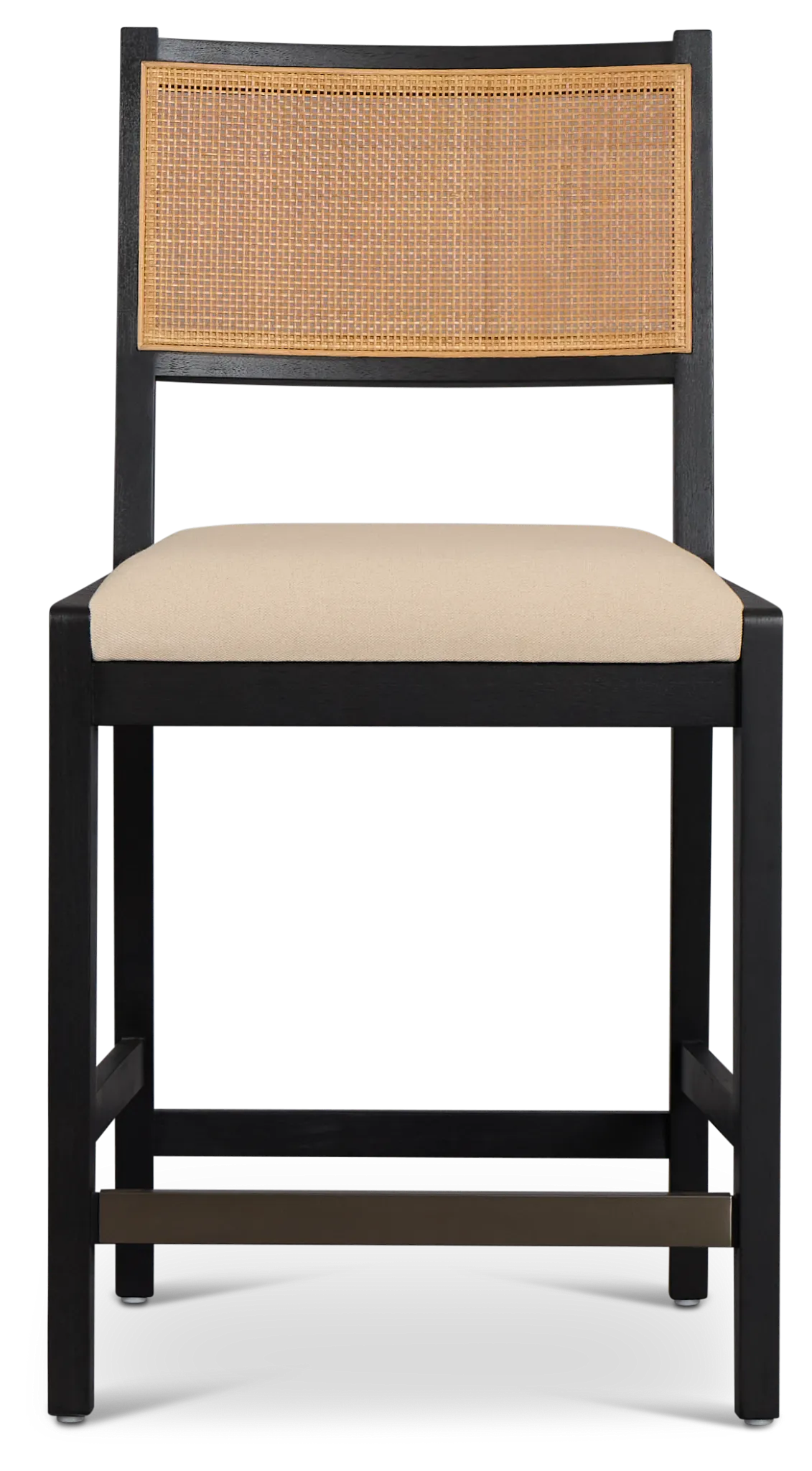 Pacific Black Woven 24" Barstool