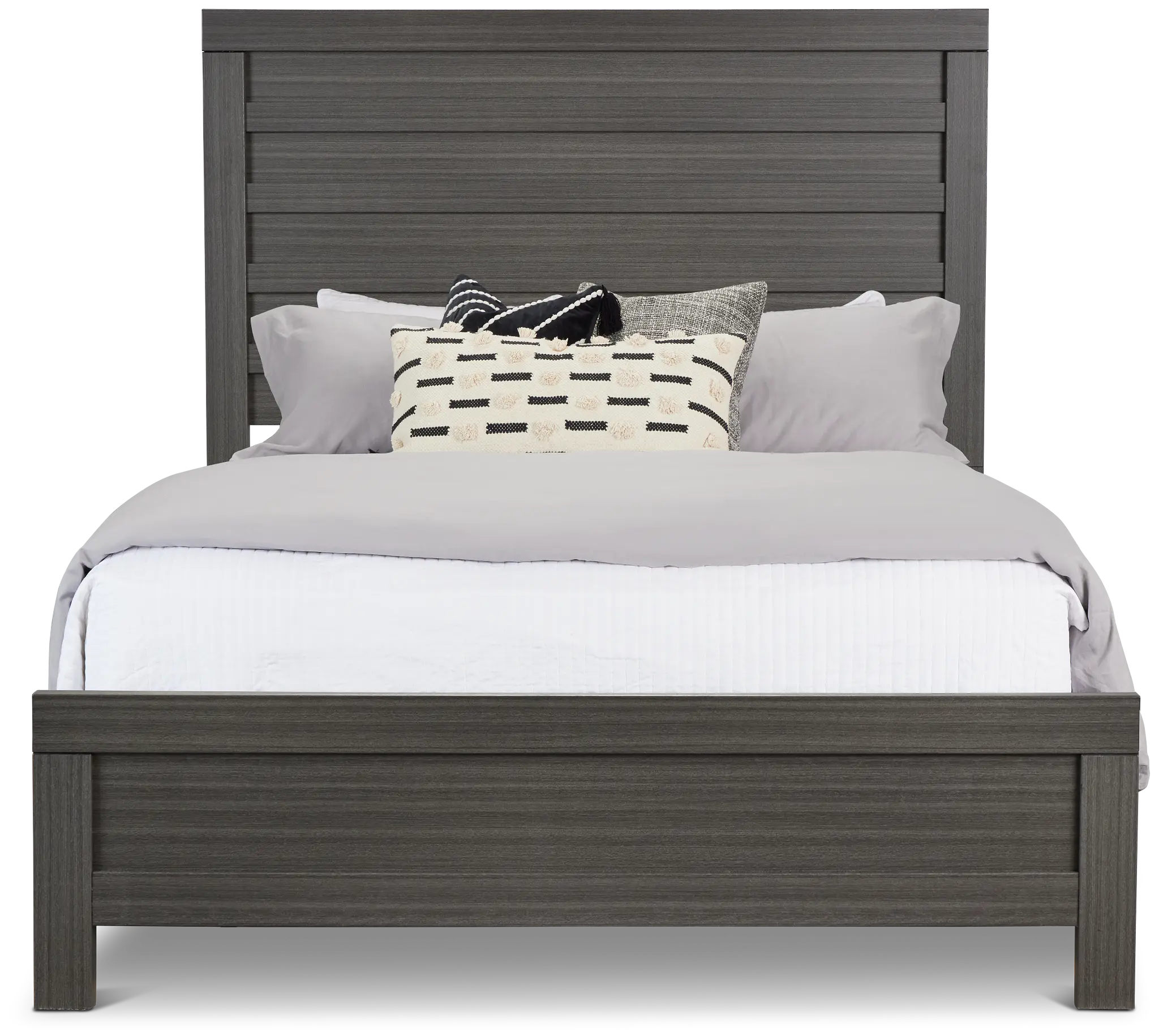 Everett Gray Panel Bed Everett Gray Panel Bed