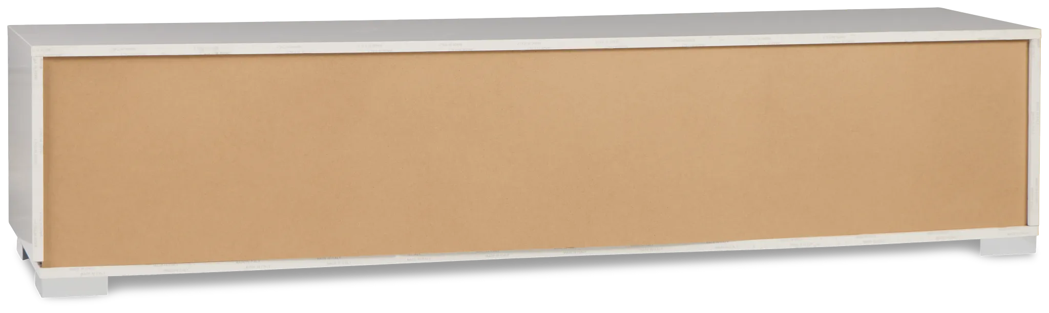 Modena White 86" Tv Stand