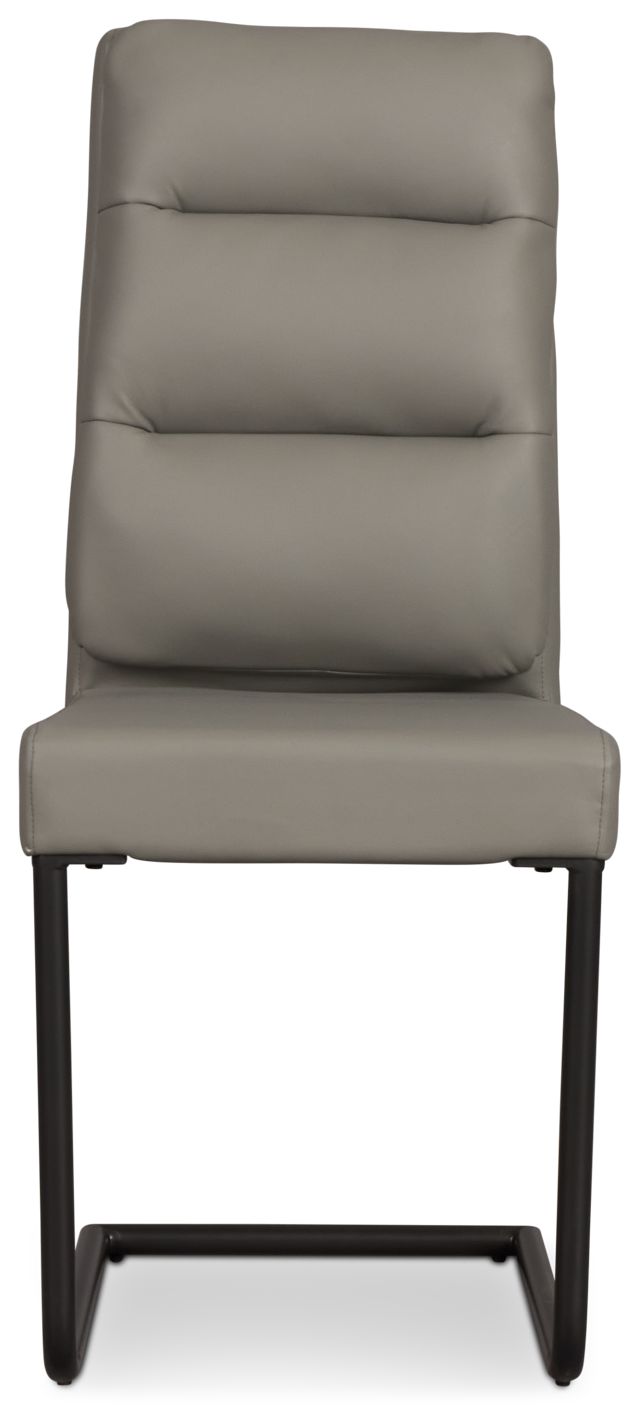 Paxton Gray Upholstered Side Chair