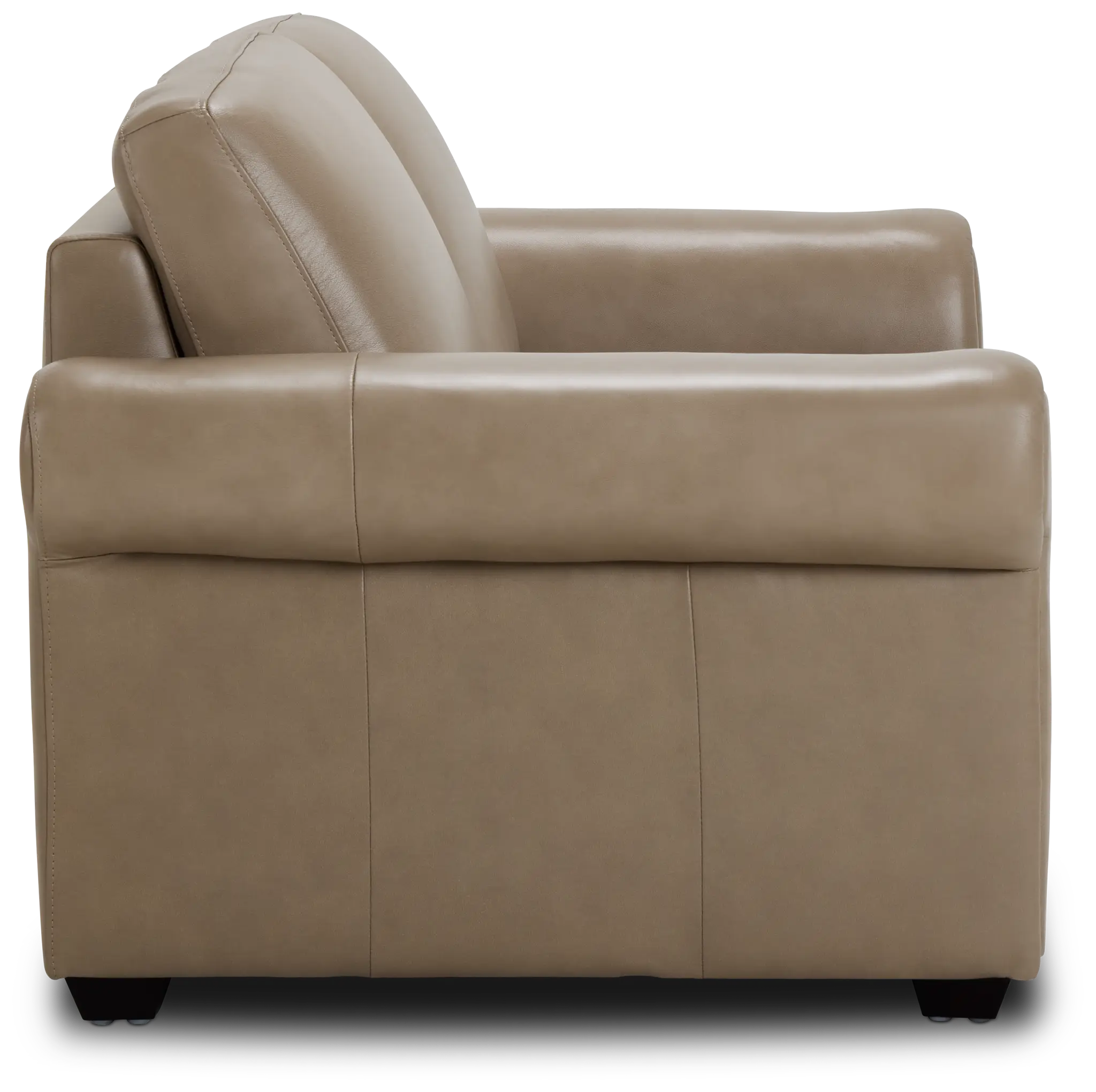 Lincoln Taupe Lthr/vinyl Loveseat Lincoln Taupe Lthr/vinyl Loveseat