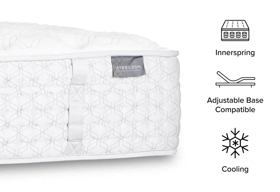 Aireloom Timeless Odyssey Streamline Luxury Firm 14.5" Mattress