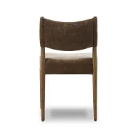 Four Hands Kumo Brown Velvet Upholstered Side Chair