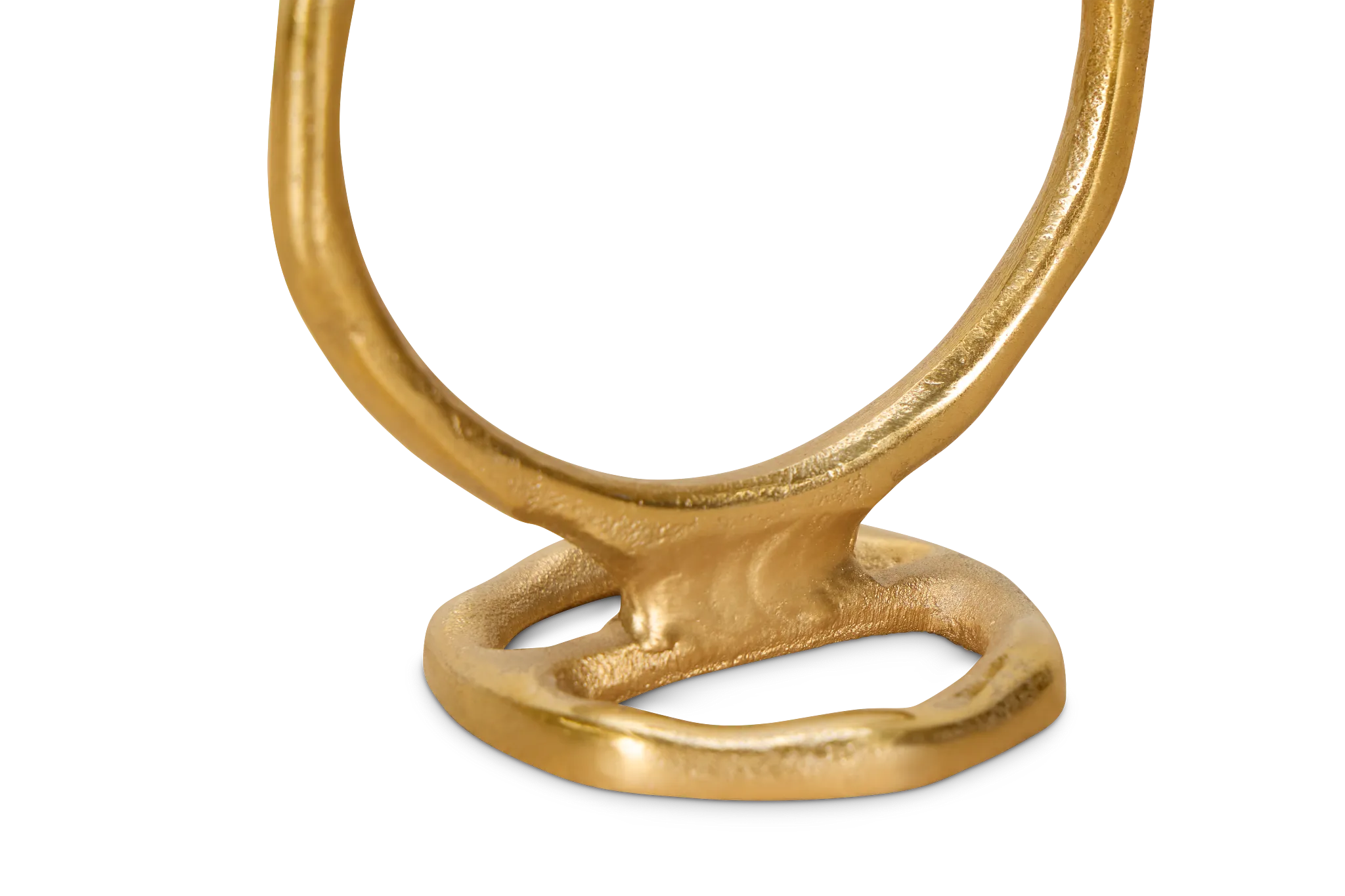 Ringo Gold Small Candle Holder