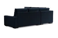 Edgewater Joya Dark Blue Small Two-arm Sectional