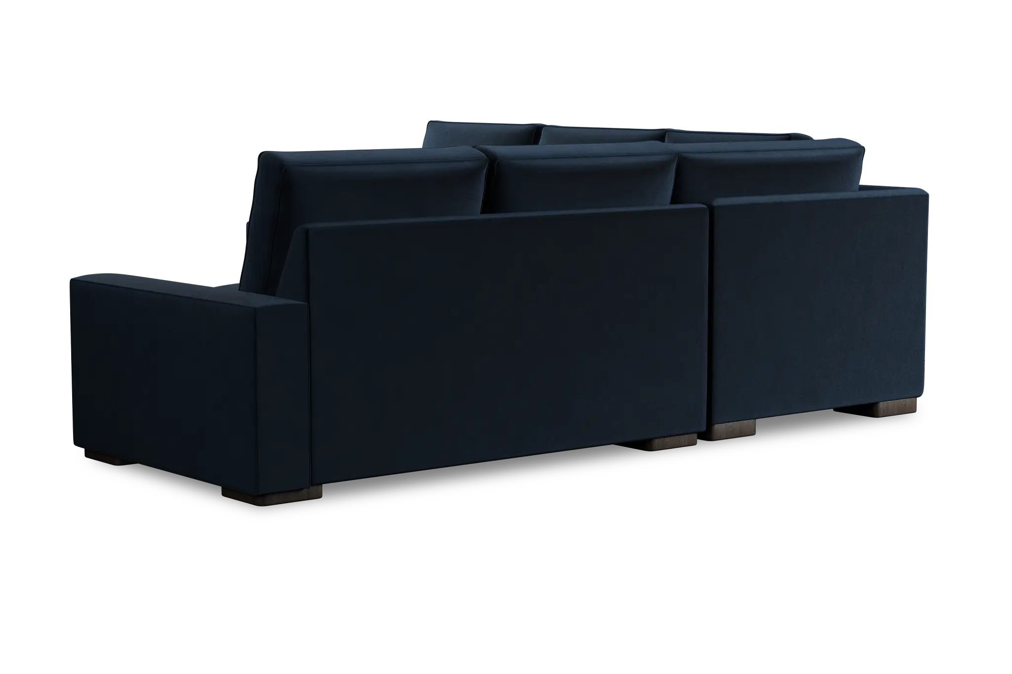 Edgewater Joya Dark Blue Small Two-arm Sectional Edgewater Joya Dark Blue Small Two-arm Sectional