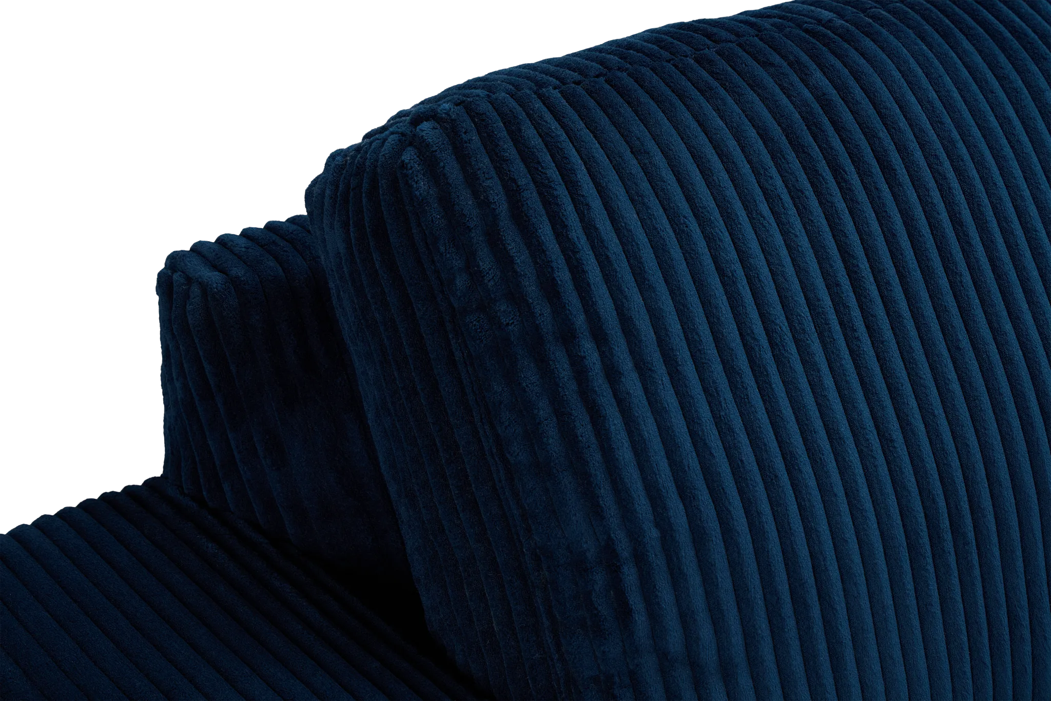 Charlie Dark Blue Fabric Sofa