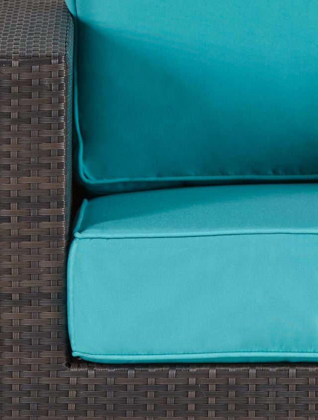 Fina Dark Teal Swivel Chair