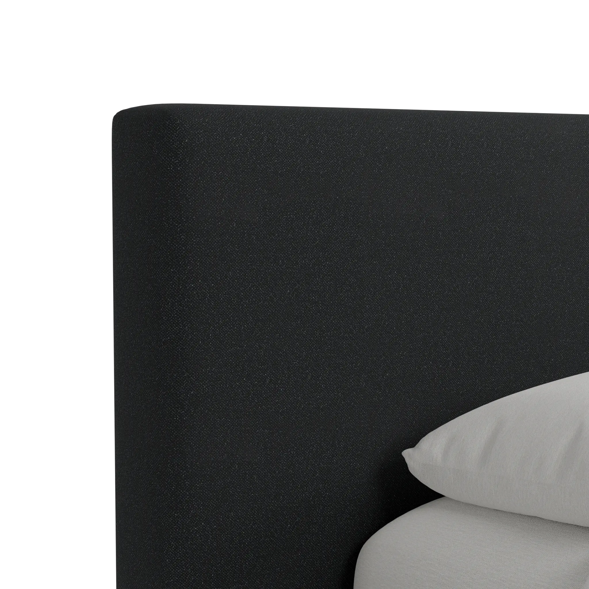 Grayton Elite Black 44" Upholstered Platform Bed Grayton Elite Black 44" Upholstered Platform Bed