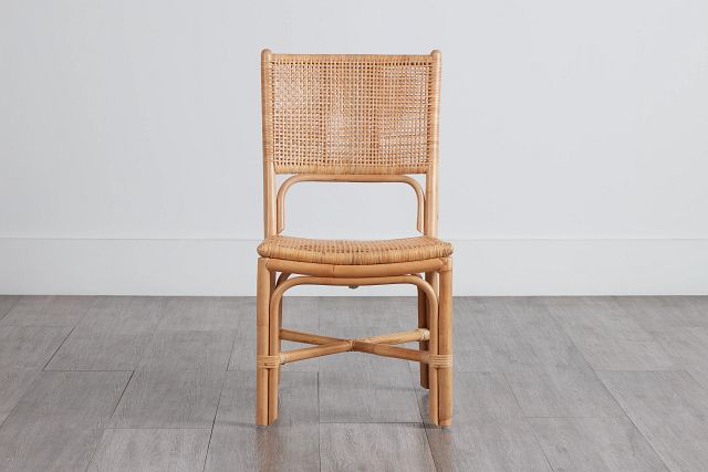 Oahu Light Tone Woven Side Chair