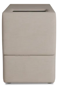 Citymod Beige Fabric Itable Media Console With Storage Drawer