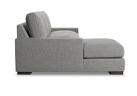 Edgewater Victory Gray Left Chaise Sectional