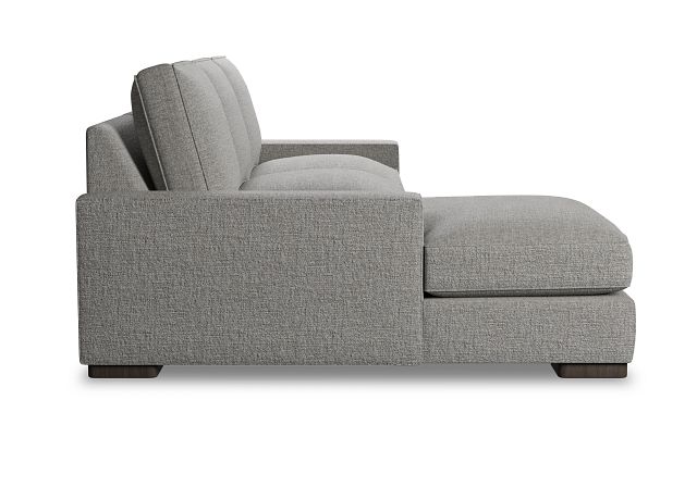 Edgewater Victory Gray Left Chaise Sectional