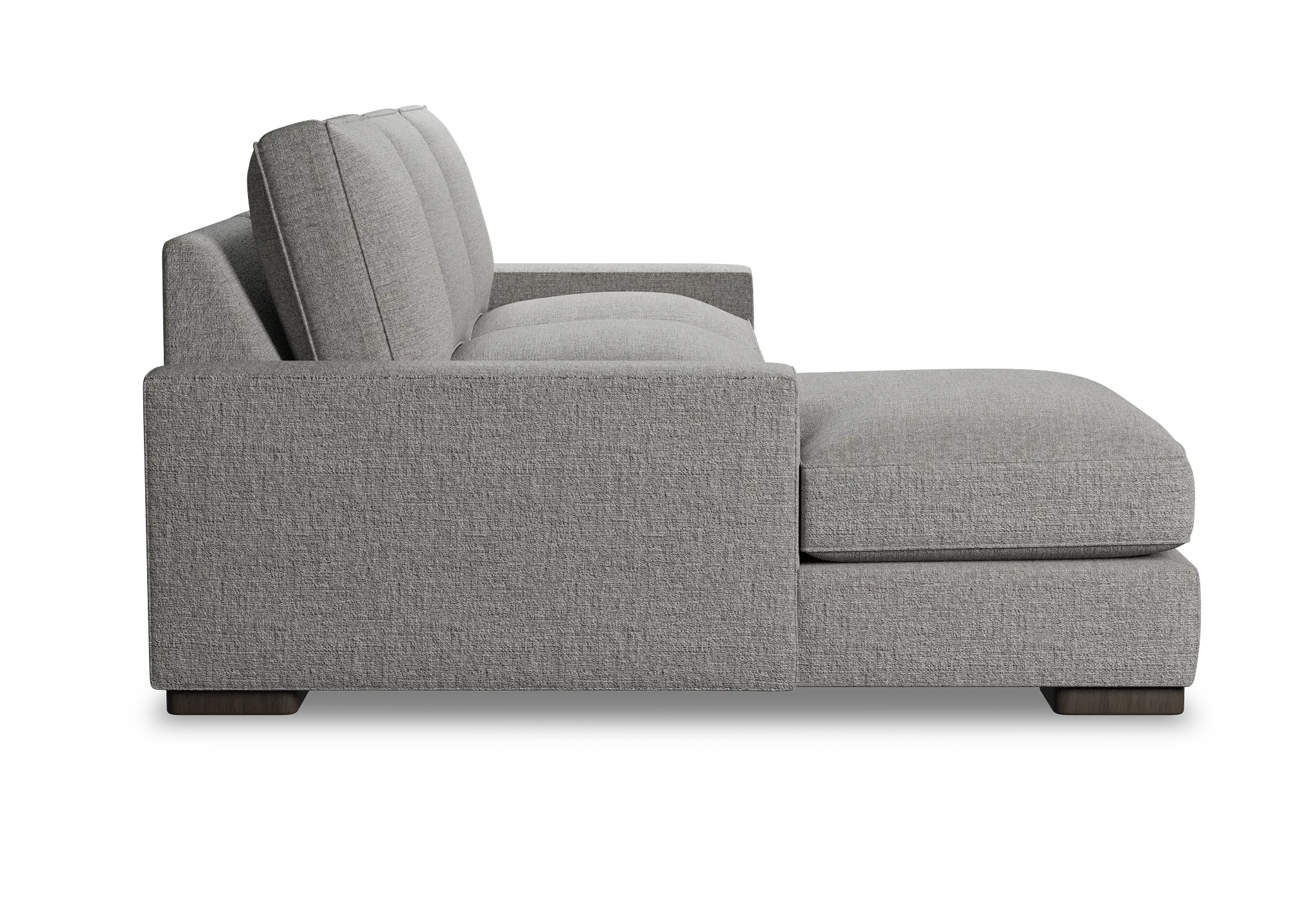 Edgewater Victory Gray Left Chaise Sectional