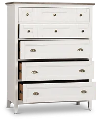 Heron Cove Two-tone Drawer Chest