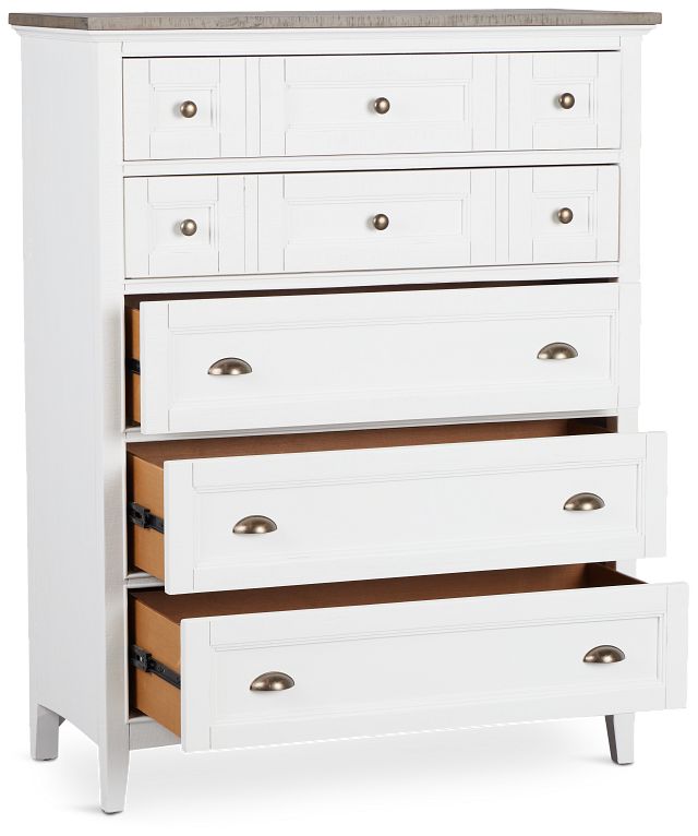 Heron Cove Two-tone Drawer Chest