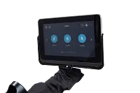 Qi Xe Dark Gray Micro Massage Chair