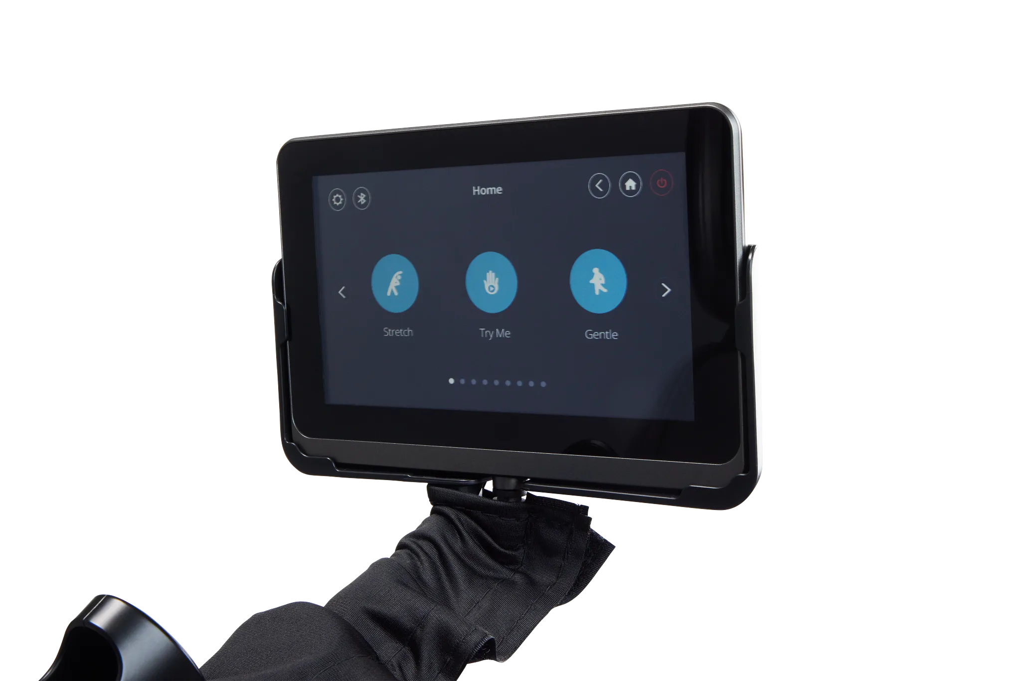 Qi Xe Dark Gray Micro Massage Chair