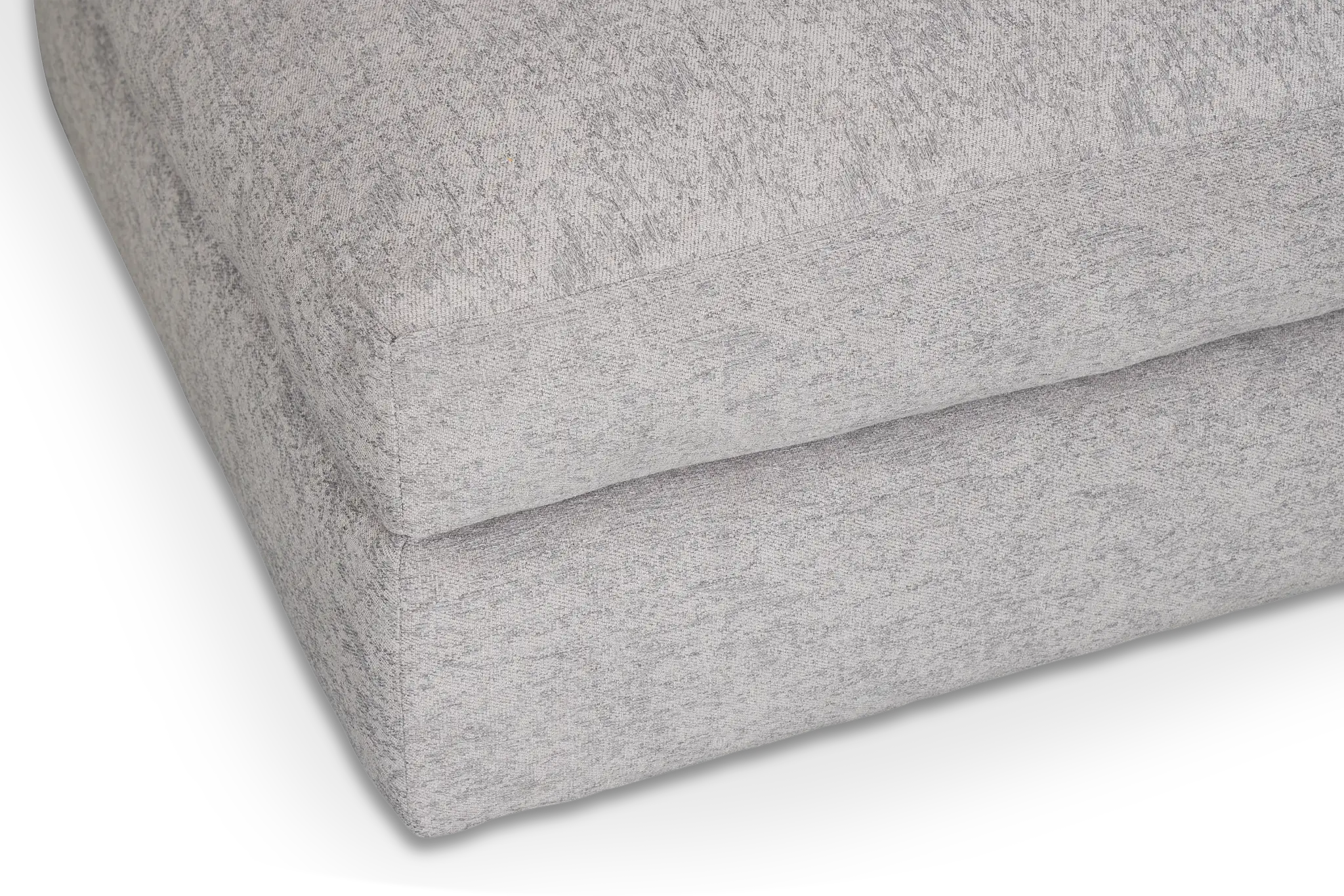 Calista Pewter Fabric Small Left Bumper Sectional Calista Pewter Fabric Small Left Bumper Sectional