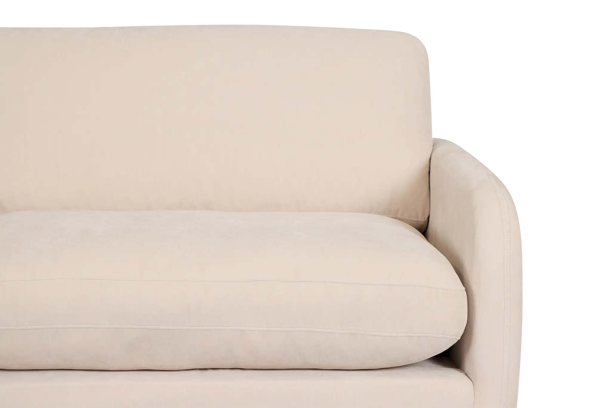 Jules Ivory Velvet Right Chair Jules Ivory Velvet Right Chair