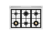 Bertazzoni Heritage Series Stainless Steel 36" Dual Fuel Range