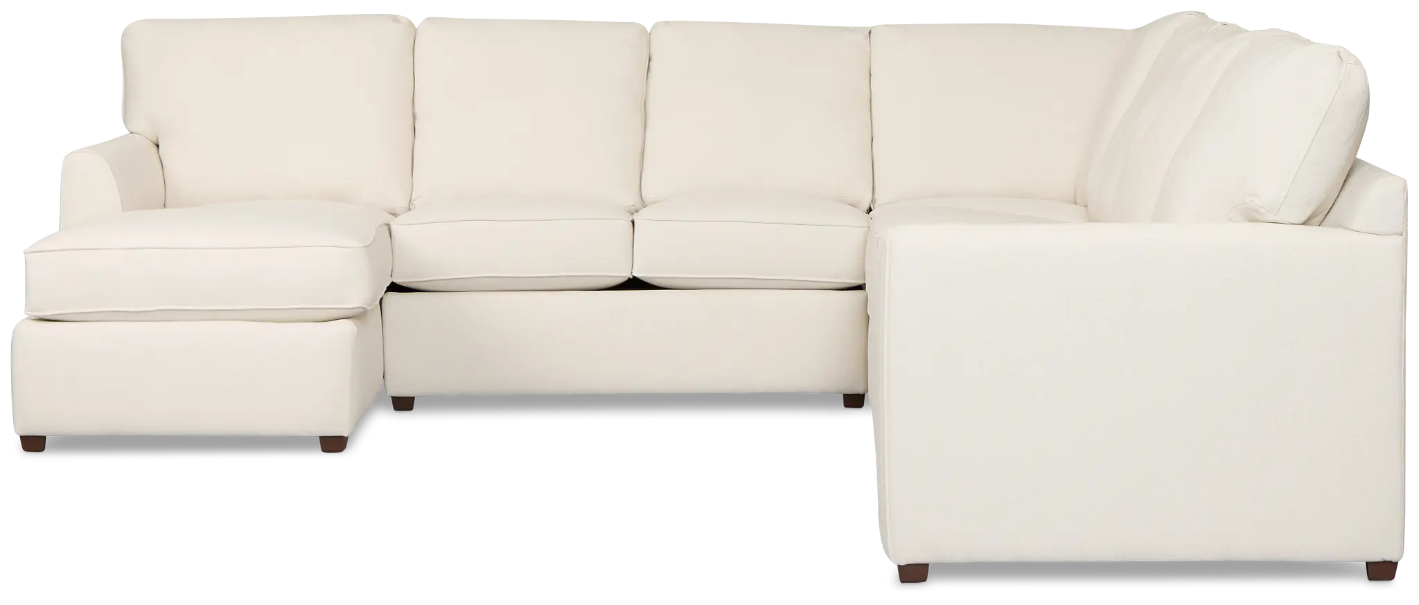 Tate Light Beige Fabric Medium Left Chaise Sectional Tate Light Beige Fabric Medium Left Chaise Sectional