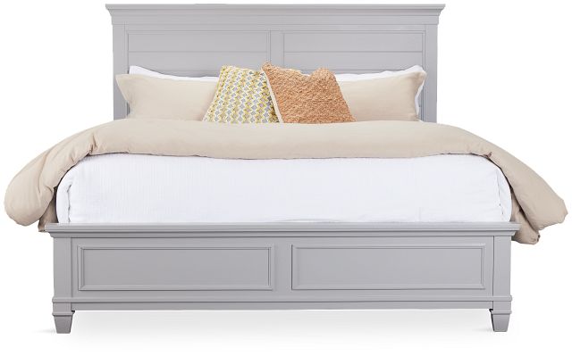 Cape Cod Gray Panel Bed