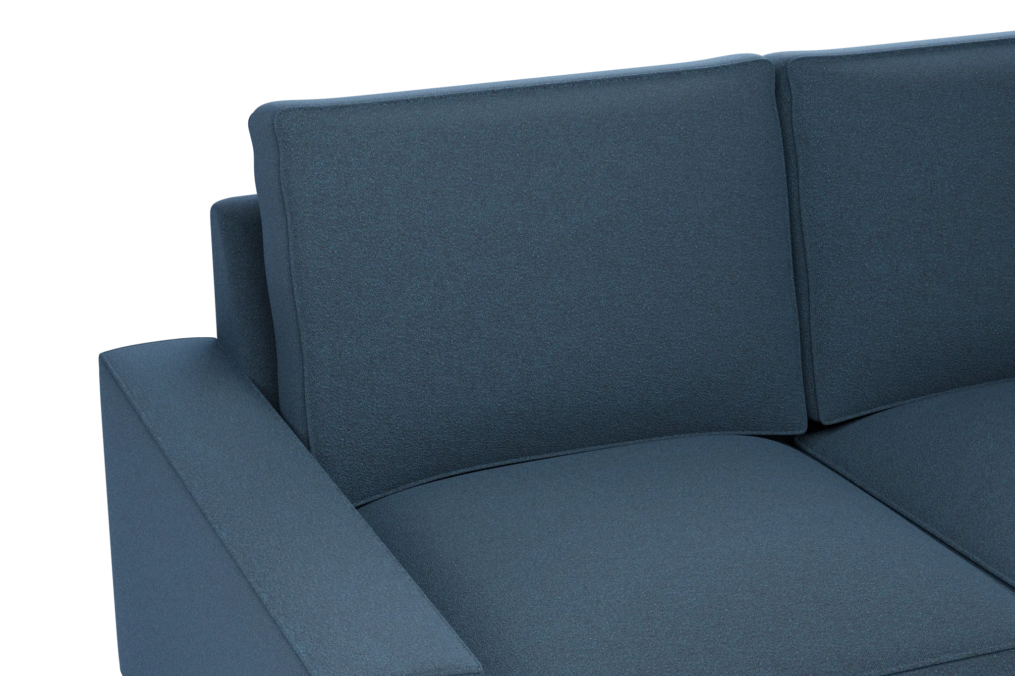 Edgewater Elite Blue Medium Two-arm Sectional