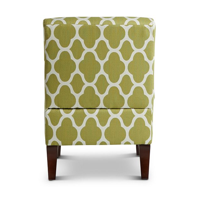Comet Light Green Fabric Accent Chair