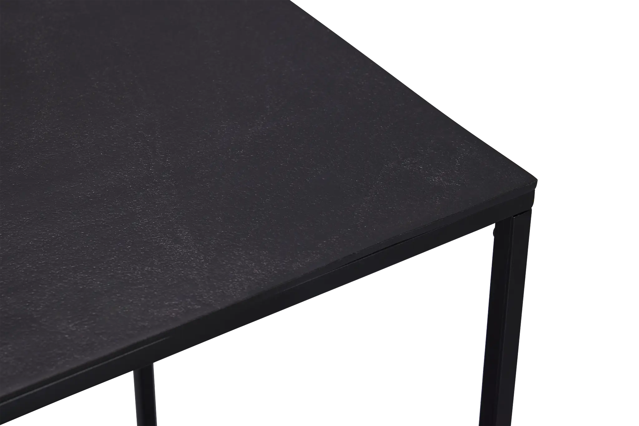 Doren Black Square End Table Doren Black Square End Table
