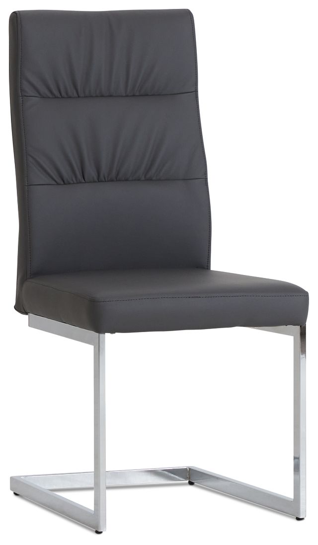 Bronx Gray Upholstered Side Chair (1)