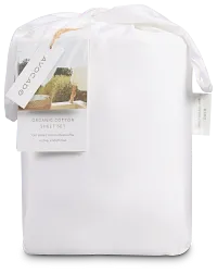 Avocado Organic White 400 Thread Sheets