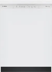 Bosch 100 Series White 24" Built In Dishwasher