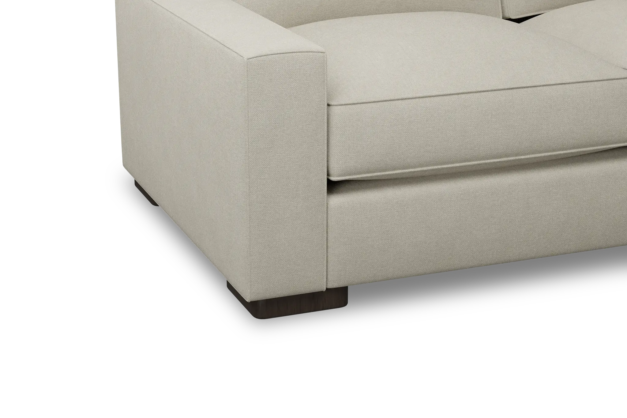 Edgewater Suave Beige Medium Right Chaise Sectional Edgewater Suave Beige Medium Right Chaise Sectional